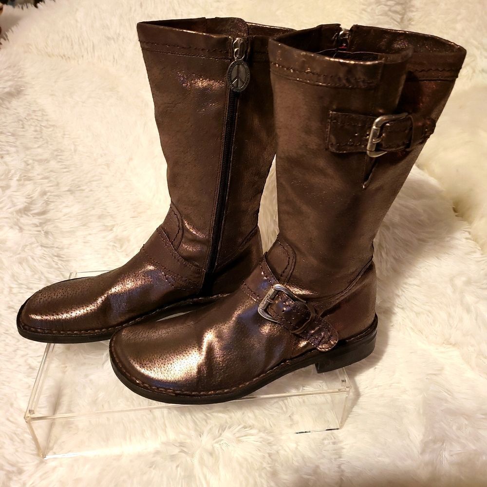Nib Donald J Pliner Boots Size9 Pewter Note These… - image 3